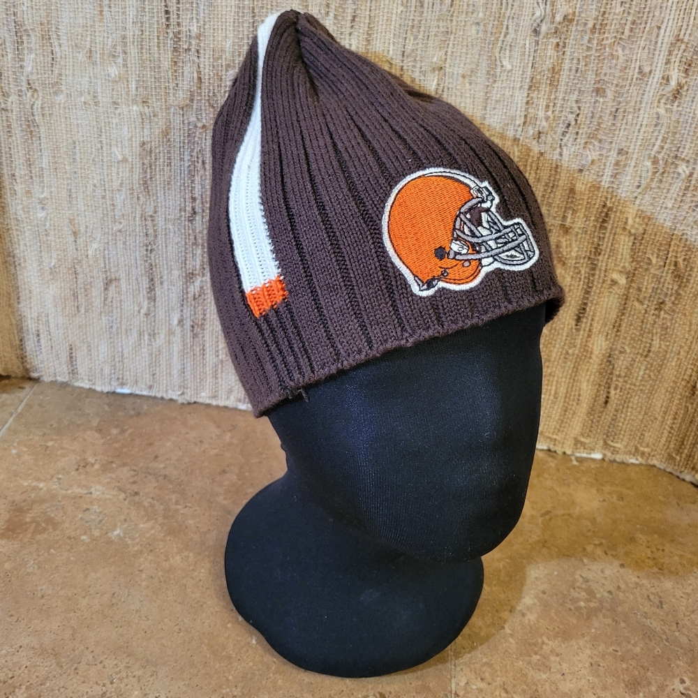 Vintage Reebok Chicago Bears NFL Ribbed Knit Hat Hard to Find